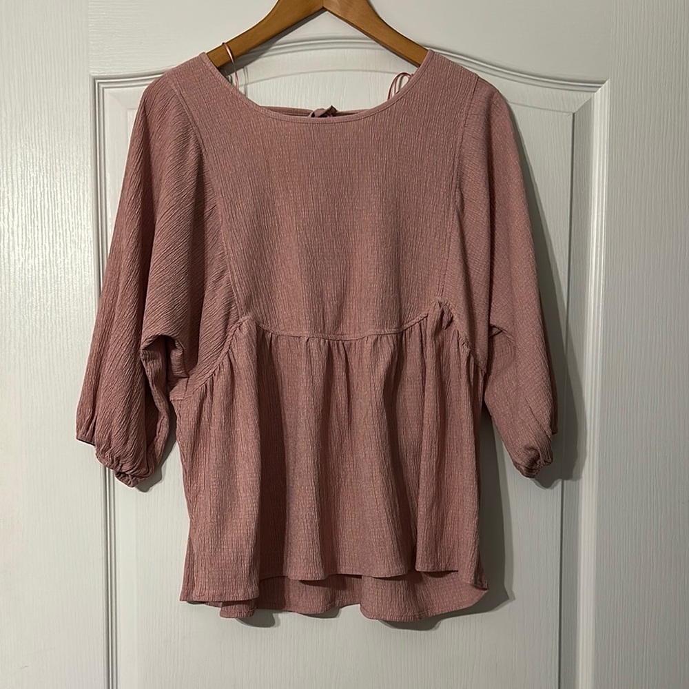 Elegant Pink Women's Top